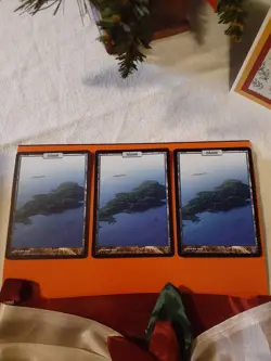 $30 Very Nice 3 card lot MTG UNHINGED ISLAND FULL ART - Image 1