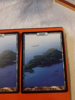 $30 Very Nice 3 card lot MTG UNHINGED ISLAND FULL ART - Image 3