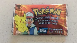 Pokemon Topps Trading Cards TV Animation Edition Factory Sealed - Image 1