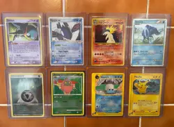 Lot #11 Pokemon 8 Cards Deoxys 2/106, Kyogre ex, Suicine Prime, Skyridge Pikachu - Image 1