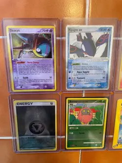 Lot #11 Pokemon 8 Cards Deoxys 2/106, Kyogre ex, Suicine Prime, Skyridge Pikachu - Image 2