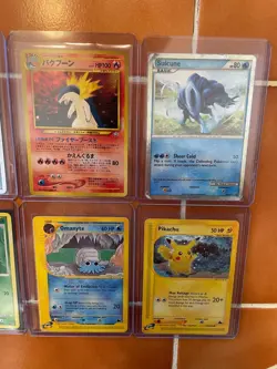 Lot #11 Pokemon 8 Cards Deoxys 2/106, Kyogre ex, Suicine Prime, Skyridge Pikachu - Image 3