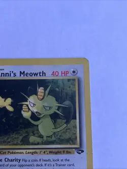 Pokemon TCG Giovanni's Meowth Gym Challenge Unlimited Uncommon Card 43/132 - Image 4