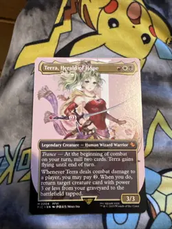 Terra, Herald of Hope (Borderless) Commander: Final Fantasy Regular for sale online - Image 1