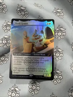 Monk Gyatso (Extended Art) (Foil) MTG Avatar: The Last Airbender: Eternal-Legal - Image 1