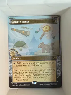 Magic The Gathering MTG - Arcane Signet (Showcase) - Avatar: The Last Airbender - Image 1