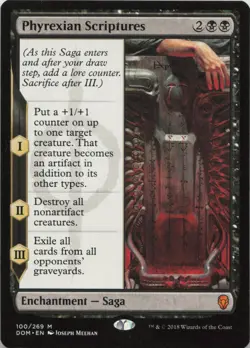 Phyrexian Scriptures M Dominaria 100 LP-NM MTG - Image 1