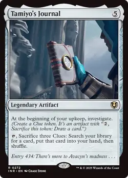 TAMIYO'S JOURNAL x1 mtg NM-M Innistrad Remastered 1 Rare - Image 1