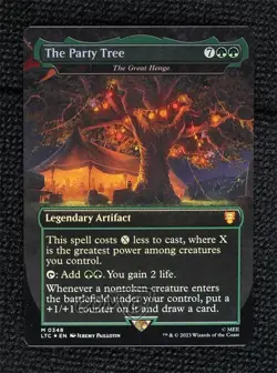 Realms and Relics Box Topper - The Party Tree Great Henge Foil #0348 - Image 1