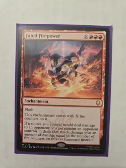 Fated Firepower - Avatar - NM - Mythic - Enchantment - MTG - Image 1