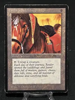 Jandor's Saddlebags - Arabian Nights ~MP/HP~ Magic The Gathering MTG - Image 1