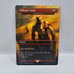 Calliope's Song - Seething Song NM #7051 Regular MTG Secret Lair x God of War - Image 1