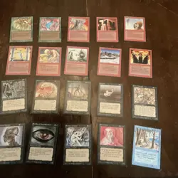 Mtg Legends Vintage Set 123/310 No Duplicates Magic The Gathering Lot LP/MP - Image 1