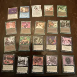 Mtg Legends Vintage Set 123/310 No Duplicates Magic The Gathering Lot LP/MP - Image 2