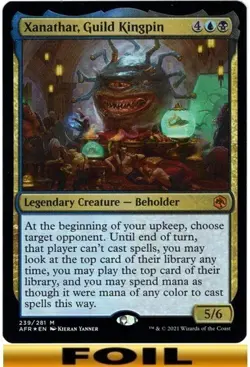 1x - Xanathar, Guild Kingpin - FOIL #239 - Forgotten Realms - NM MTG - Image 1