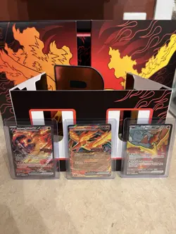 Pokemon Team Rocket's Moltres UPC Stamped Promos 229/182 208/182 031/182 - Image 1