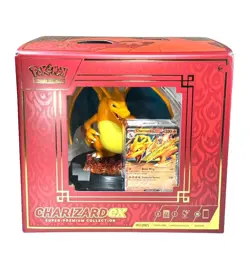 Pokemon TCG: Charizard ex Super-Premium Collection - Figure + 3 Promos Only - Image 1