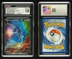 Origin Forme Dialga V Ultra Rare Pokemon Sword & Shield Astral Radiance CGC 10 - Image 3