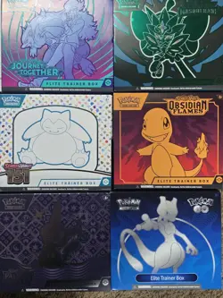 EMPTY Lot Of 12 Pokemon Elite Trainer Boxes - Image 3
