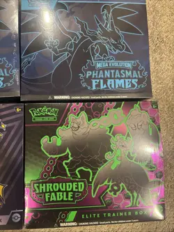 Pokemon Mega Phantasm Flames Elite Trainer Box Plus Surging Sparks And Shrouded! - Image 4