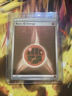 Basic Fighting Energy SVE022 Holo Pokemon Black & White - Image 1