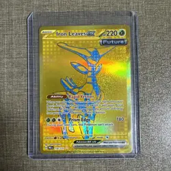 Iron Leaves ex 176/131 - Hyper Rare Prismatic Evolutions Near Mint Pokemon TCG - Image 1