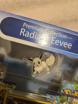Pokemon Go Radiant Eevee Premium Collection Box Factory Sealed! 8 packs + Pin - Image 3