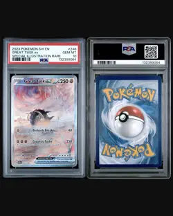 2023 POKEMON SVI EN-SCARLET & VIOLET #246 GREAT TUSK EX PSA 10 - Image 2