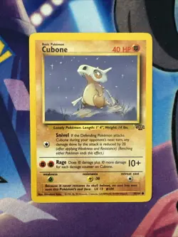 Pokemon TCG - Cubone 50/64 Jungle Regular Unlimited - LP - Image 1