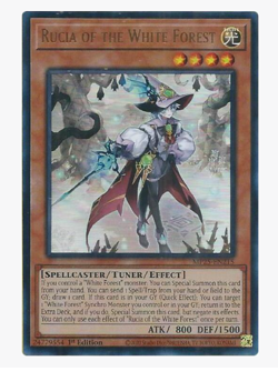 x3 Rucia of the White Forest - MP25-EN215 - Ultra Rare YuGiOh - Image 1