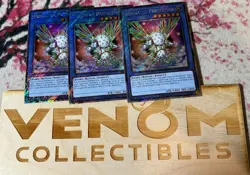 3x (M/NM) - Herald of Perfection - RA03-EN237 - Platinum Rare 1st Edition YuGiOh - Image 1