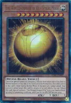 Yugioh! LP The Winged Dragon of Ra - Sphere Mode - RA01-EN007 - Prismatic Ultima - Image 1