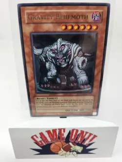 YuGiOh Gravity Behemoth CP08-EN001 Unlimited Ultra Rare LP - Image 1