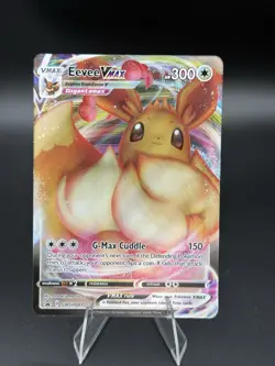 Promo Eevee VMAX Sword & Shield Promo SWSH087 Pokemon Card TCG - Image 1