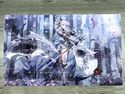 WVICM Custom Playmat Labrynth TCG CCG Playing Mouse Pad Trading Card Game Mat - Image 1