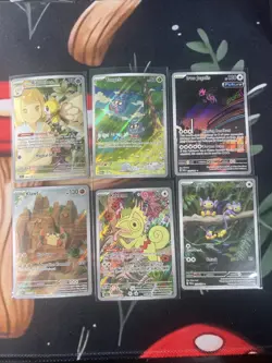 Lot of 6 Illustration Rares Pokemon Cards - Image 1