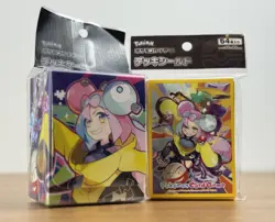 Iono Battle Partner Pokemon Center Japan Deck Box & Card Sleeves 64ct SEALED - Image 1
