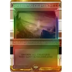 FOIL WRATH OF GOD Masterpiece Series: Amonkhet Invocations Magic MTG MINT CARD - Image 1