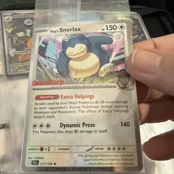Pokemon TCG Hop's Snorlax GameStop Promo Card 117/159 Journey Together Sealed - Image 1