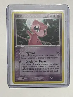 Mew Holo 040 Nintendo Black Star Promo Rare Pokemon Card MP/LP - Image 1