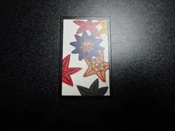 Pokemon Traditional Poker Playing Card Hanafuda Starmie Staryu #1 NM- or NM/EX - Image 1