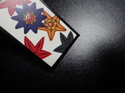 Pokemon Traditional Poker Playing Card Hanafuda Starmie Staryu #1 NM- or NM/EX - Image 4