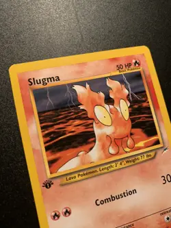 1ST EDITION Slugma Neo Destiny #82/105 Pokemon Card - NEAR MINT - Image 3