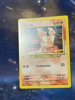 Slugma 82/105 MINT Neo Destiny 1st First Edition Common 2002 Pokemon Card - Image 3