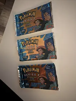 3 Factory Sealed Packs Pokemon Topps TV Animation Edition Series 2 Trading Cards - Image 4