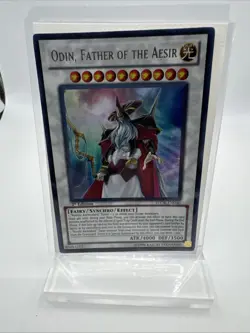 Yu-Gi-Oh Odin, Father Of The Aesir STOR-EN040 Ultra Rare Near Mint Card - Image 1