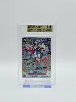 BGS 9.5 Uta OP02-120 SEC SP Awakening of New Era One Piece Card Sub Grade 10 9.5 - Image 1