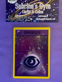 Psychic Energy Reverse Holo WotC 2002 Energize League Promo Rare Pokemon Card - Image 1