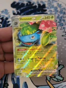 Venusaur ex 001/142 Sv07: Stellar Crown Holo NM Pokemon Card - Image 1