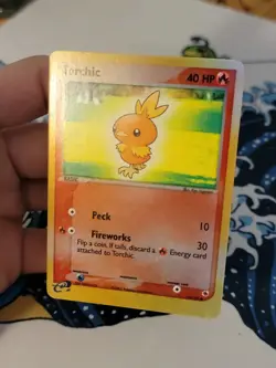 Torchic 73/109 Reverse Holo EX Ruby & Sapphire Pokemon Card NM-LP - Image 2